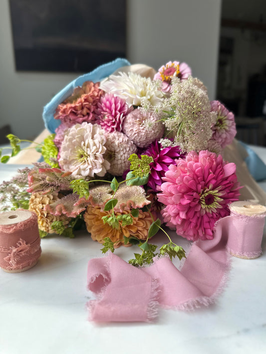 Seasonal Cut Flower Bouquet